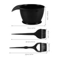 thumbnail image 2 of RENACLIPY 1Jgo Brocha Para Teñir Con Bowl Negro De Plástico Resistente Para Salones, 2 of 8