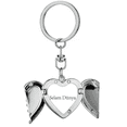 thumbnail image 1 of Porte-Clés Mode Art Déco Turc Hello World Cœur Aile d'Ange, 1 of 3