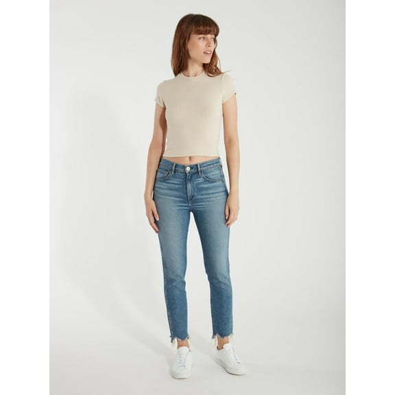 3x1 Women's ACE W3 Straight Authentic High-Rise Cropped Jeans, 27, NWOT