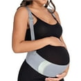 thumbnail image 2 of Momcozy Maternity Belly Band - Pregnancy Support Belt For Back Pain Relief & Belly Support 2 of 10