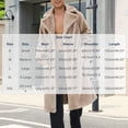 thumbnail image 3 of Ceisia Men's Winter Lapel Faux Fur Long Coat Open Front Warm Fuzzy Overcoat With Side Pockets For Cold Weather Gift, 3 of 9