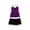 Purple - violetblk, variant on Profile Womens Starlet Aztec Skirt 2 Piece Tankini, Purple, 10