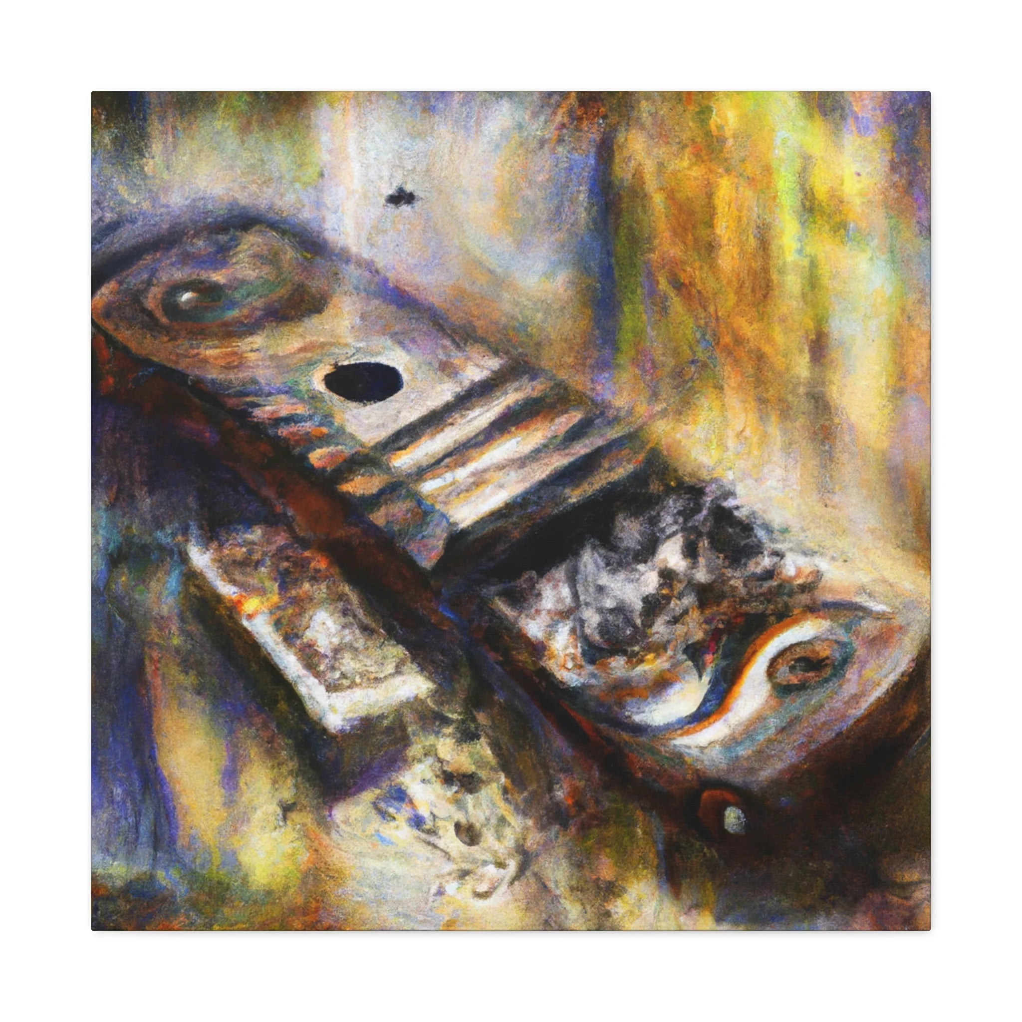 Harmonica Melody Magic - Canvas