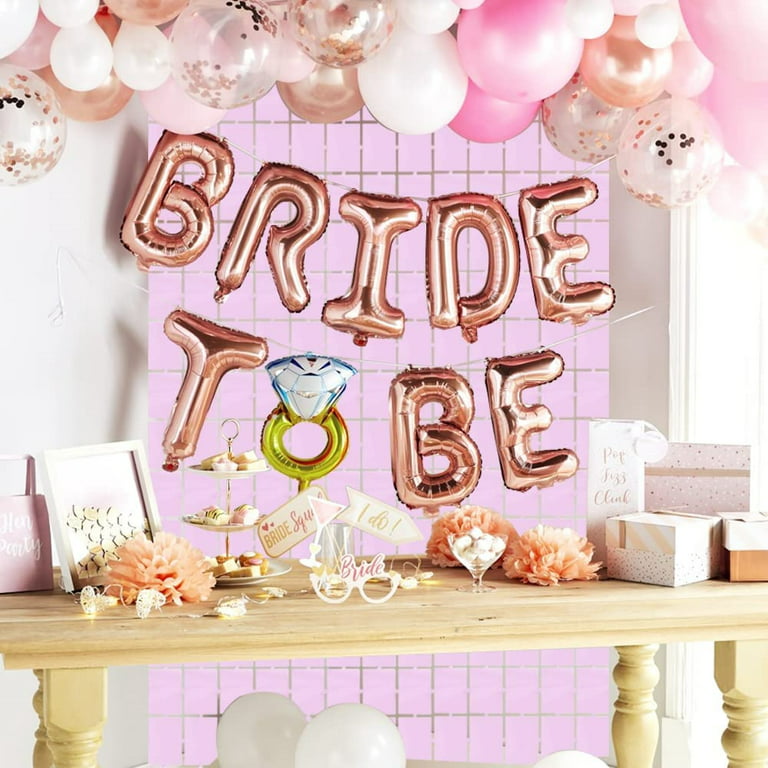 Pink Backdrop for Pink Party Decorations - Pink Foil Fringe