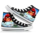 thumbnail image 4 of Angry Birds-zapatos de lona antideslizantes transpirables para hombre y mujer, zapatillas informales de alta calidad con imagen de animación de dibujos animados para estudiantes, novedad, 4 of 5