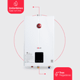 thumbnail image 2 of Calentador de agua Rheem instantáneo 16 Litros por Min a gas Natural 3 Servicios 1er Mantenimiento incluido blanco, 2 of 11