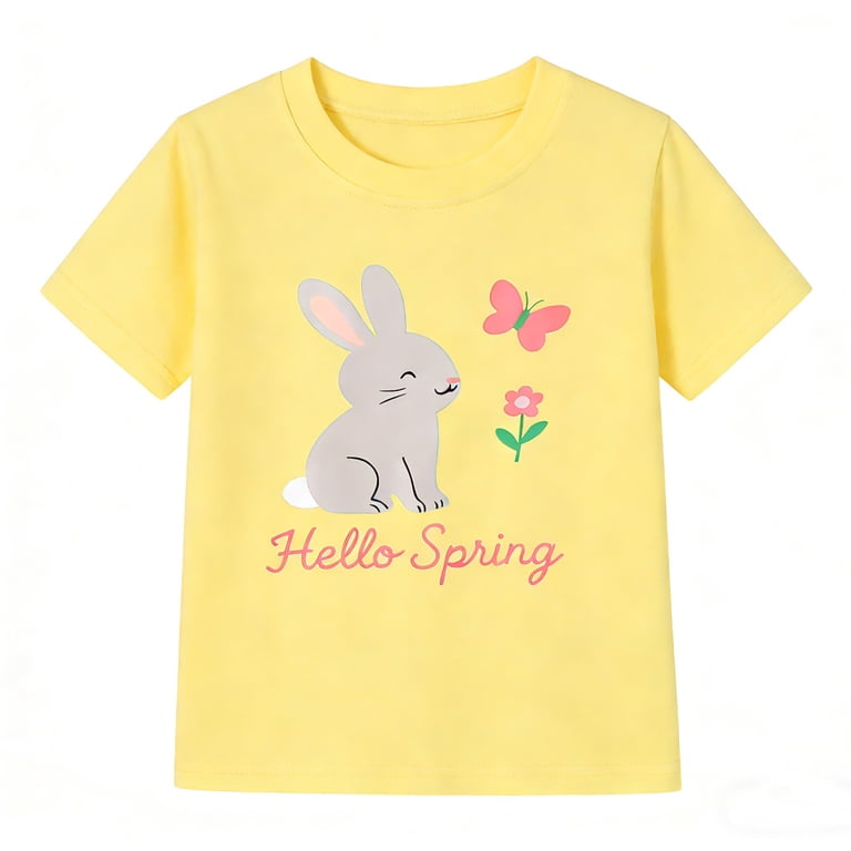 BABYL SHALL I TURN ~TEE Lサイズ　新品 HILEELANG 2-7T Toddler/Little Girls 100% Cotton 3 Pack Bunny