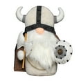 thumbnail image 2 of Christmas Gnome Doll Viking Knight Scandinavian Elf Dwarf Sherlock Plush Unique Stuffed Doll Decor, 2 of 6
