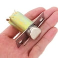 thumbnail image 4 of GETAJGHSD 1Set Round Zinc Alloy Door Knobs Latch for Home Use with Adjustable Dead Latch Universal Fit, 4 of 8