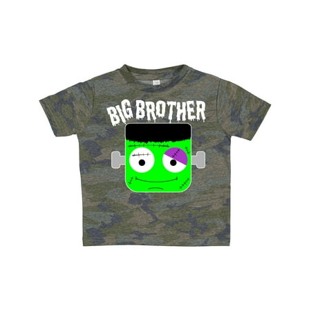 

Inktastic Big Brother Halloween Green Monster Gift Toddler Boy Girl T-Shirt