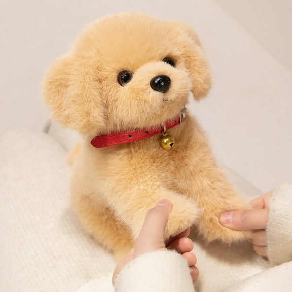 Plush Labrador Retriever Stuffed Animal-Soft Sensory Companion Plush Toy -9 Inches