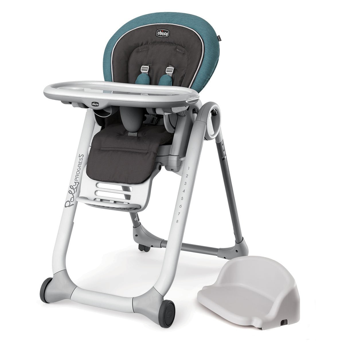 tanker Deliberately Source Chicco Polly Progress 5-in-1 Adjustable Booster Baby/Toddler Highchair,  Calypso - Walmart.com