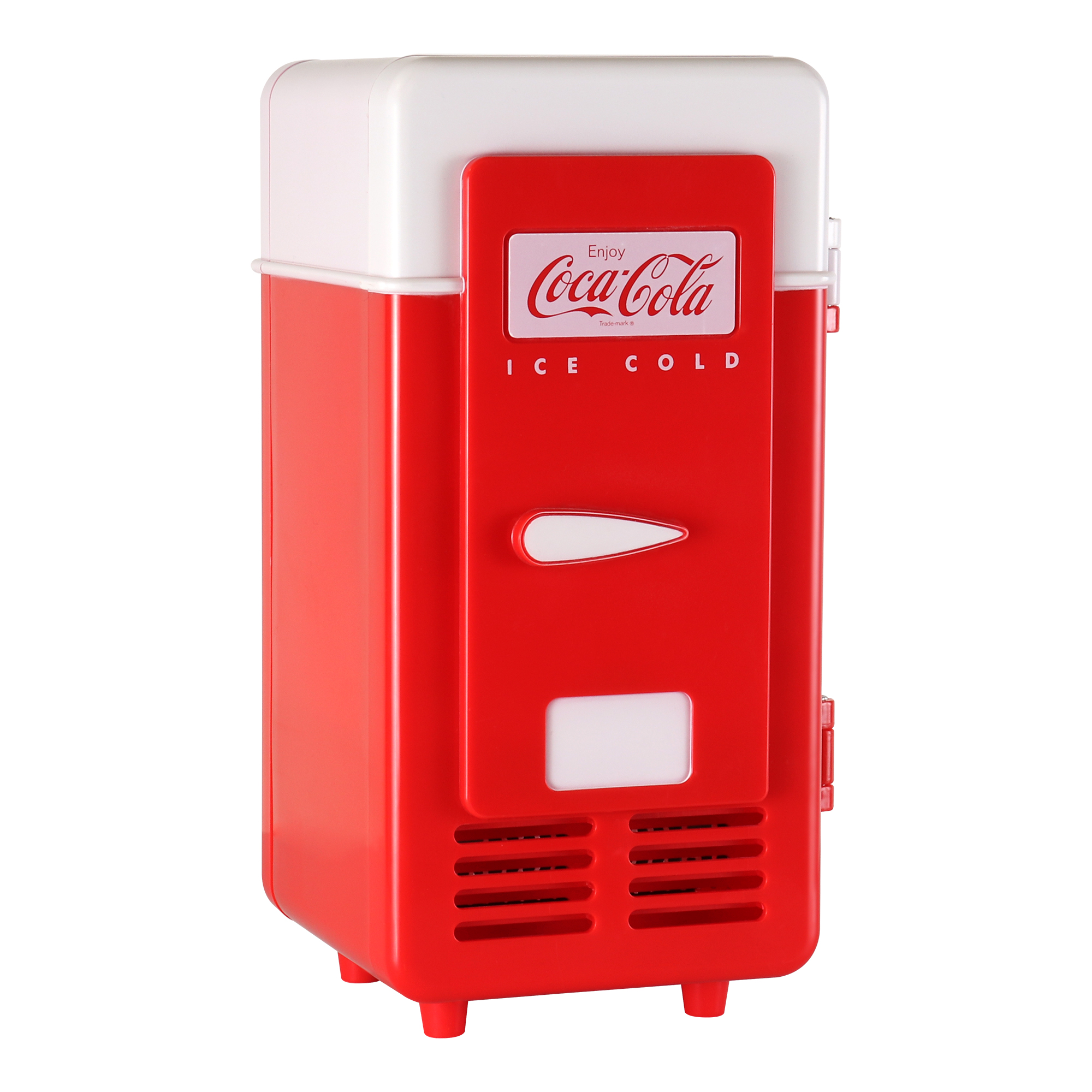 Coca-Cola Single Can Cooler, Red, USB Powered Retro One Can Mini Fridge, Thermoelectric Cooler for Desk, Home, Office, Dorm, Unique Gift for Students or Office Workers - image 5 of 5