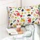 thumbnail image 4 of Fotbe Crabs Shrimps Funda de Almohada Decorativa Estilo Occidental, Lujo en Algodón, Fundas para Almohadas King, Cojín Estampado para Decoración del Hogar-14"x20", 4 of 6