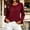 Wine, variant on Sevevn Women's Long Sleeve Ruffle Flowy Blouse Fall Work Casual Tops 2026