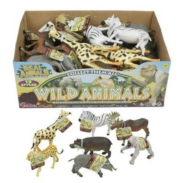 DDI 2328579 Wild Animals Figurine, Assorted Color - Case of 144 -  