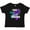 AB-Black, variant on Suicide Prevention I Wear Teal and Purple for My Brother Boys or Girls Baby T-Shirt