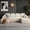 Beige, variant on Garaneeds 134" Oversized Boneless Couch with Chaise, U Shaped Modular Sectional Sofa for Living Room, Cloud Sofa Couch, Corduroy Deep Seat Couch with Headrests, No Assembly, Black