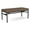 Castillo Quarry, variant on Avon Reception Waiting 2 Seat Bench 550 LB Capacity / Black Steel / Black