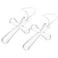 thumbnail image 6 of Raindrops Transparent Easter Cross Decorations Set of 2 - Spring Holiday Home Decor, 6 of 8