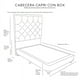 thumbnail image 4 of Box Base Cama Individual + Cabecera Capri Azul Marino Dicasa  Capri Bless, 4 of 8