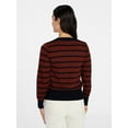 thumbnail image 4 of Time and Tru Women's V-Neck Cardigan Sweater, Lightweight, Sizes XS-XXXL, 4 of 6