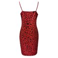 thumbnail image 3 of Ketyyh-chn99 Robes de Printemps pour Femmes 2024 Robe Maxi Combinaisons Manches à Volants Shorts Robe Mini Rouge,2TG, 3 of 4