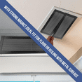 thumbnail image 5 of 4Pcs Magnetic Floor Ventilation Cover 4x10Inch Air Screen PVC for Wall Ceiling Captures Debris, 5 of 7