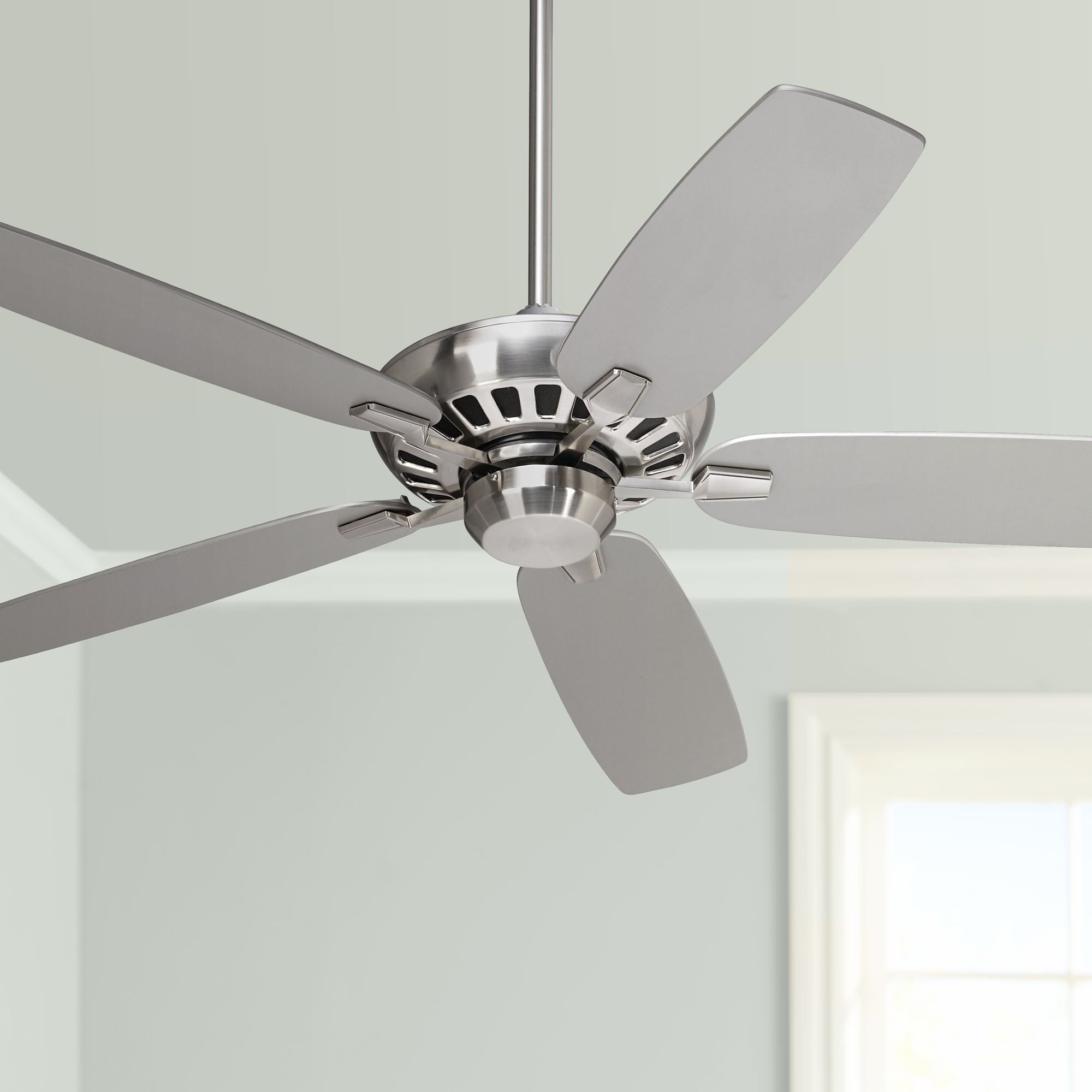 52 Casa Vieja Modern Ceiling Fan With Remote Control Brushed