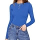 thumbnail image 2 of Xishao Women's Round Neck Short Sleeve T Shirts Basic Bodysuits Xishao ropa, 2 of 2