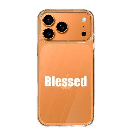 Case For Apple iPhone Air / 17 Pro / 17 Pro Max Series Case, Slim Thin Transparent Flexible Clear TPU Shockproof Phone Case For iPhone 17 Series, Blessed