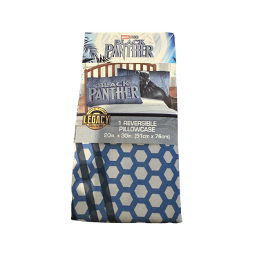 Franco Marvel Black Panther Standard Reversible Pillowcase
