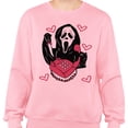 thumbnail image 2 of Ghost Telephone Sweatshirt Unisex X-Large Pink, 2 of 5