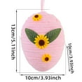 thumbnail image 3 of ChicYu Easter Egg Hanging Ornaments Realistic Fake Egg Decorations Festive Egg Pendants for Home Wall Door Tree Easter Party Holiday Decoration Supplies, 3 of 6