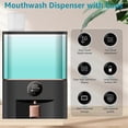 thumbnail image 4 of Automatic Mouthwash Dispenser Touchless, Wall Mounted Mouth Wash Dispenser for Bathroom with Cups,for Kids and Adults, 4 of 5