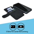 thumbnail image 2 of Funda tipo cartera con tapa para Apple iPhone 11 en piel sintética, 2 of 3