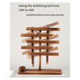 thumbnail image 1 of Wood Balancing Strategy Puzzle Marbles Family Board Game Learning Toy, 1 of 5