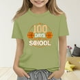thumbnail image 2 of HIPYLO Cute Graphic Tees for Teen Girls Baby Girls' Tops 7t Girls Clothes Red Collared Shirt Boys Sweat Shirts for Boys 3t Shirts Boys White T Shirts Size 10-12 White Shirt Girls 4t White Tshirt, 2 of 7