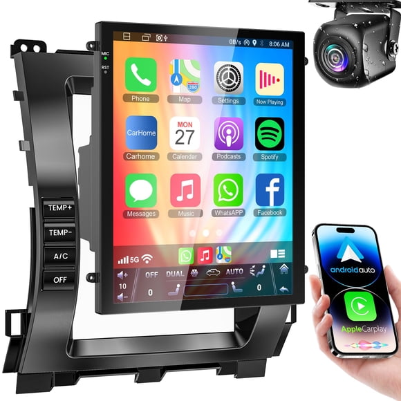 Radio para auto Electrosmart Android 15 9,7" GPS Bluetooth