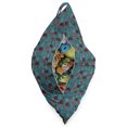 thumbnail image 3 of Dark Floral Lounger Chair Bag, Meadow with Flowers Leaves Botanic Continuous Pattern Illustration, High Capacity Storage with Handle Container, Lounger Size, Turquoise Coral Ruby, by Ambesonne, 3 of 5