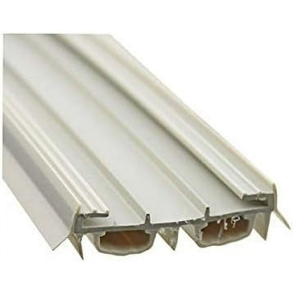 Door Parts: Bottom / Sweep, Slide on, Bulb Type - Beige color
