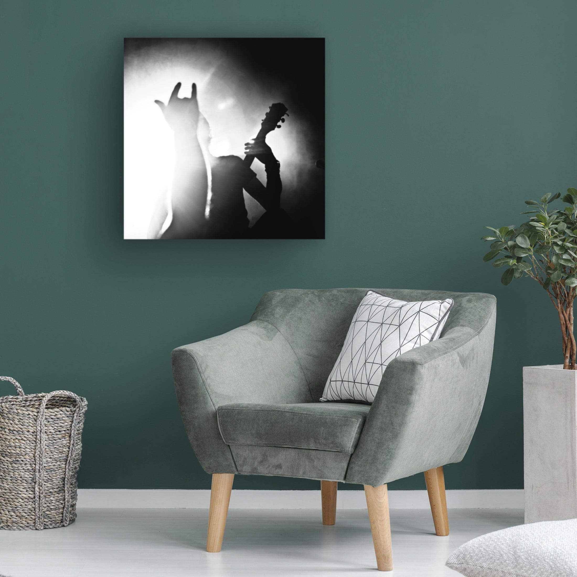 Canvas Wall Art - Veronika Klimonova werdza 'Mandragora' Wall Art for Living Room, Bedroom, or Office D?cor by Trademark Fine Art - 18 x 18 Inches