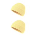 thumbnail image 1 of Jumpingount Sombreros para mujer Sombreros Moda Sombrero Cómodo Gorros de invierno flexibles Gorro de punto grueso para al aire libre Naranja brillante Type2 NO2 Jumpingount CBP225359, 1 of 6