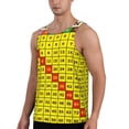 thumbnail image 2 of Fuzoiu Multiplication Table2 Print Men's Workout Tank Tops,Sleeveless Gym Shirt Quick Dry,Fitness Bodybuilding T-Shirt,Muscle Athletic Workout Tee-3X-Large, 2 of 7