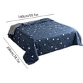 thumbnail image 3 of Lightweight Summer Cooling Quilt 140x200 cm, Multicolor Polyester Breathable Air Conditioner Comforter Bedspread, Machine Washable, 3 of 6