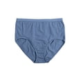 thumbnail image 6 of Fruit of the Loom Women's 10 Pack Cotton Brief Plus Size Panties (Assorted,11), 6 of 6