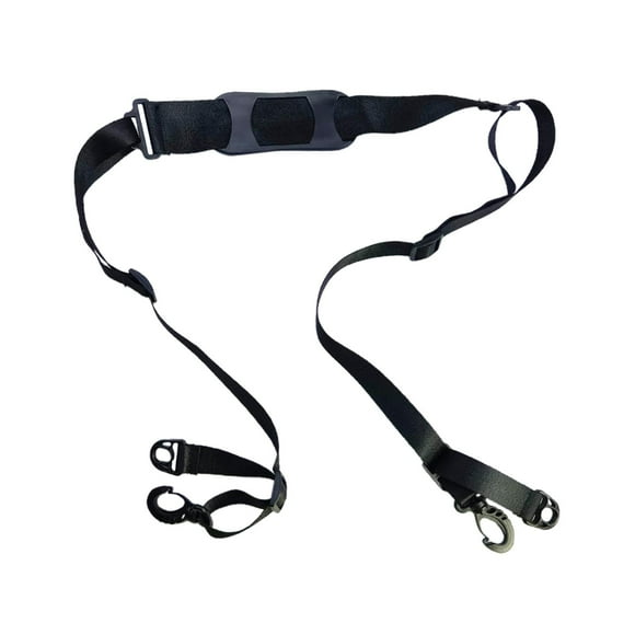 Correa de transporte para silla de playa, correas universales para patineta, tapete de yoga, Mosquetón