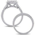 thumbnail image 4 of Everly Women's Diamond 10k White Gold Bridal Set, 4 of 7