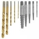 thumbnail image 3 of Extractor de pernos Jadeshay 10 Piezas Tornillos Brocas de mano izquierda, 3 of 8