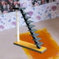 thumbnail image 3 of Escaleras para casa de muñecas 1:12, modelo de escalera, adorno de madera, accesorio en miniatura, modelo de muebles, escena de vida, suministros de perfke Escaleras de casa de muñecas, 3 of 7